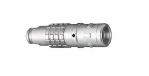 7 Pos Circular Connector, Male, Solder, 7A, IP66, Brass, Gold