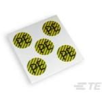 Labels Electrical Symbol Label Vinyl White 12.5x12.7mm