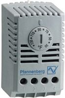 Pfannenberg, Enclosure Thermostat, Adjustable, Changeover, 100  250 V ac