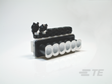 Conn Housing RCP 6 POS ST Cable Mount