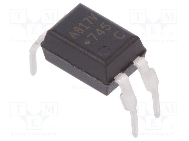 Transistor Optocoupler, 5kV Isolation, 400% CTR, PDIP