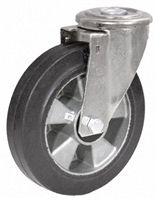 LAG Stem Castor 16427 FB, 120kg, Rubber tyres
