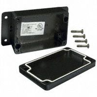 BOX ALUM BLACK 3.86L X 2.52W