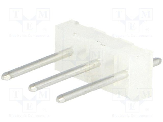 Rectangular Power Connector, 3 Contact(s), Male, Solder Terminal, ROHS COMPLIANT