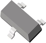 100mA, 45V, NPN, Si, SMALL SIGNAL TRANSISTOR, ROHS COMPLIANT PACKAGE-3