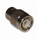 FME to TNC Adapter, 1GHz, 50 Ohm, Male-Male, Straight, Gold/Nickel