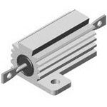 50W 10 Ohm 1% Wirewound Resistor, Chassis Mount, Aluminum