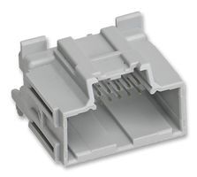 Rectangular Power Connector, 16 Contact(s), Male, Solder Terminal,