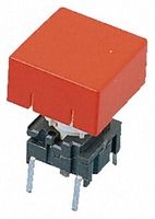 IP67 SPST Black Keyboard Switch, 50 mA@ 24 V dc, -40  +115C