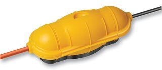 BOX, PLUG/SOCKET <IP44>; SVHC:No SVHC (15-Jun-2015); Connector Colour:Yellow ;RoHS Compliant: NA