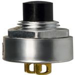 SPST Momentary Pushbutton Switch, 500mA, 115VAC, Solder Term