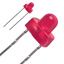 Single Color LED, Red, Diffused, T-1, 3.2mm, ROHS COMPLIANT PACKAGE-2