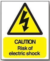 BRADY         WS4ADHH            SIGN, CAUTION, RISK OF ELECTRIC SHOCK