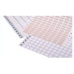 Labels Dot Matrix Printable Label Vinyl Cloth White 50.8x9.5mm