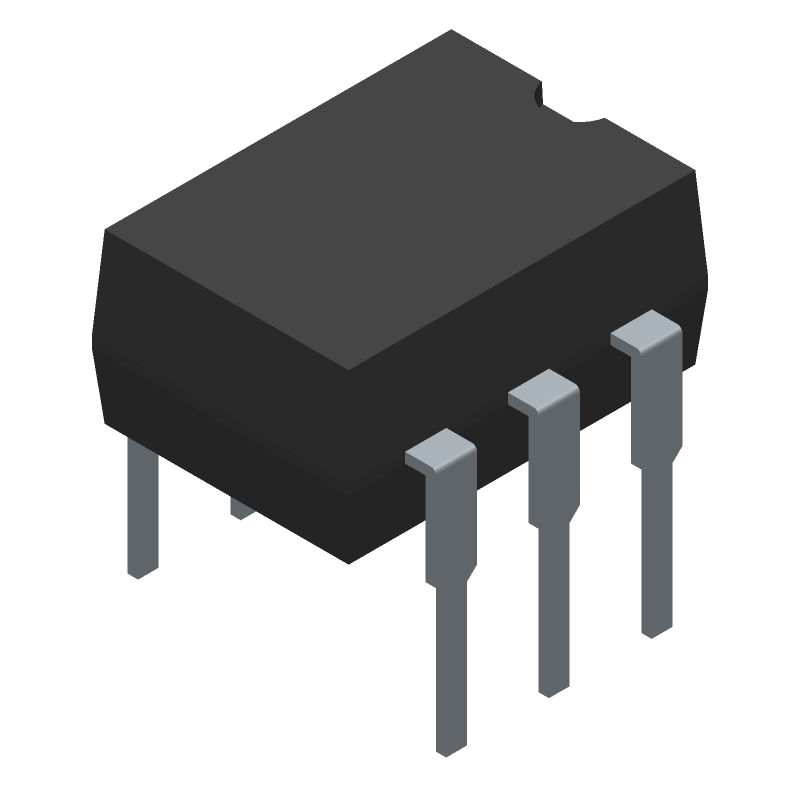 1-CH DC-IN Transistor Optocoupler, 5.25kV Isolation, PDIP