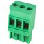 Conn Terminal Block F 3 POS 5mm Screw ST Cable Mount 15A