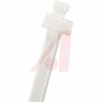 Cable Ties, Releasable Nylon 6/6 Natural 76mm 222N