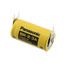 3V 1.2Ah Lithium Cylindrical Battery, PC Pin, Through Hole