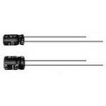 47uF 16V Aluminum Electrolytic Capacitor, Radial, 2mm Pitch