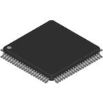 80-Pin TQFP Lead-Frame SMT Microcontroller