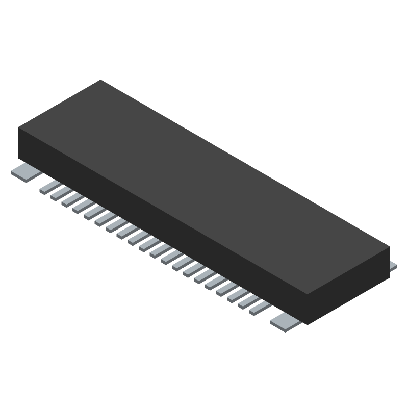0.4mm Pitch 40 Pos 2 Row Board-to-Board Header, Gold, 60V, SMD
