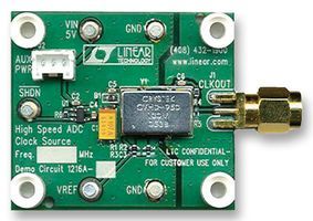 122.88MHz HIGH SPEED ADC CLOCK SOURCE EVAL BRD