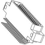 Conn Card Edge F 120 POS 2.54mm Solder RA Thru-Hole
