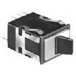 Toggle Switch, SPDT, Latched, 2A, 24VDC, Solder/quick Connect Terminal, Paddle Type Actuator, Panel Mount