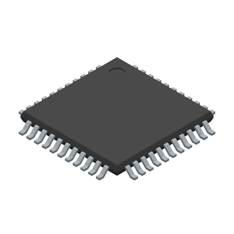 8-Bit 20MHz FLASH MCU, 14KB, 35 I/O, TQFP