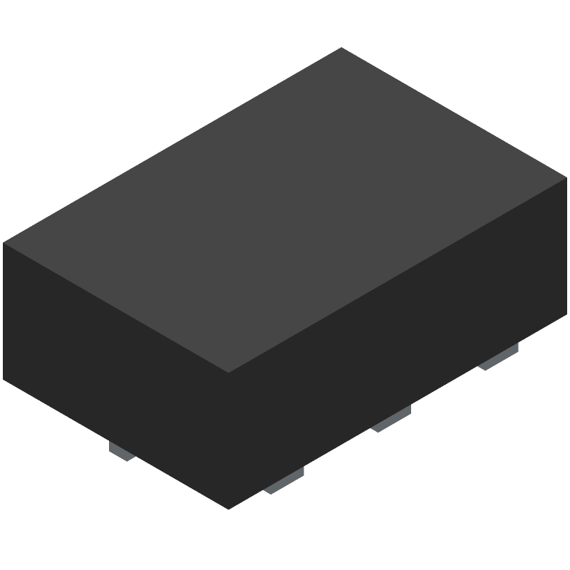 SPDT RF Switch, 500MHz-2.5GHz, 0.55dB IL, 50R, QFN