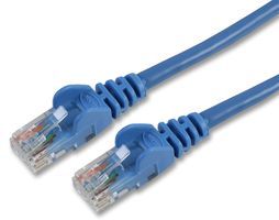 BELKIN   A3L791B05M-BLUS   Network Cable, Cat5e, RJ45 Plug, RJ45 Plug, 16.4 ft, 5 m, Blue