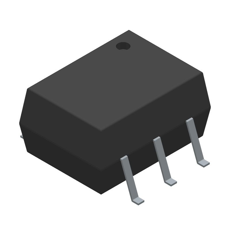 Triac Optocoupler, 400V, 1-CH, 5mA, 100mA, SMD
