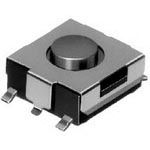 SMD Tactile Switch, SPST, 50mA, 12VDC, 1.57N, Green, Illuminated