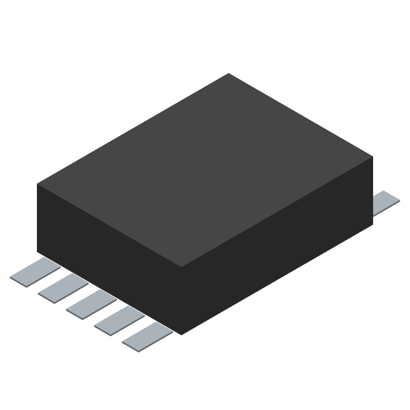 Red 7-Seg Numeric LED Display, 1-Char, SMD, 10mm, 20mA
