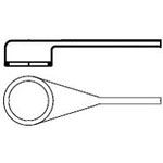 TE CONNECTIVITY / RAYCHEM         222D921-25-0             Heat Shrink Boot, Moulded, Right Angle, Black, 1.75 ", 44.5 mm