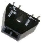 Diffuse Photoelectric Sensor, 3.81mm Min, 3.81mm Max, 0.20mA, 1-Channel, Rectangular, Through Hole Mount, ROHS COMPLIANT, PLASTIC, PACKAGE-4