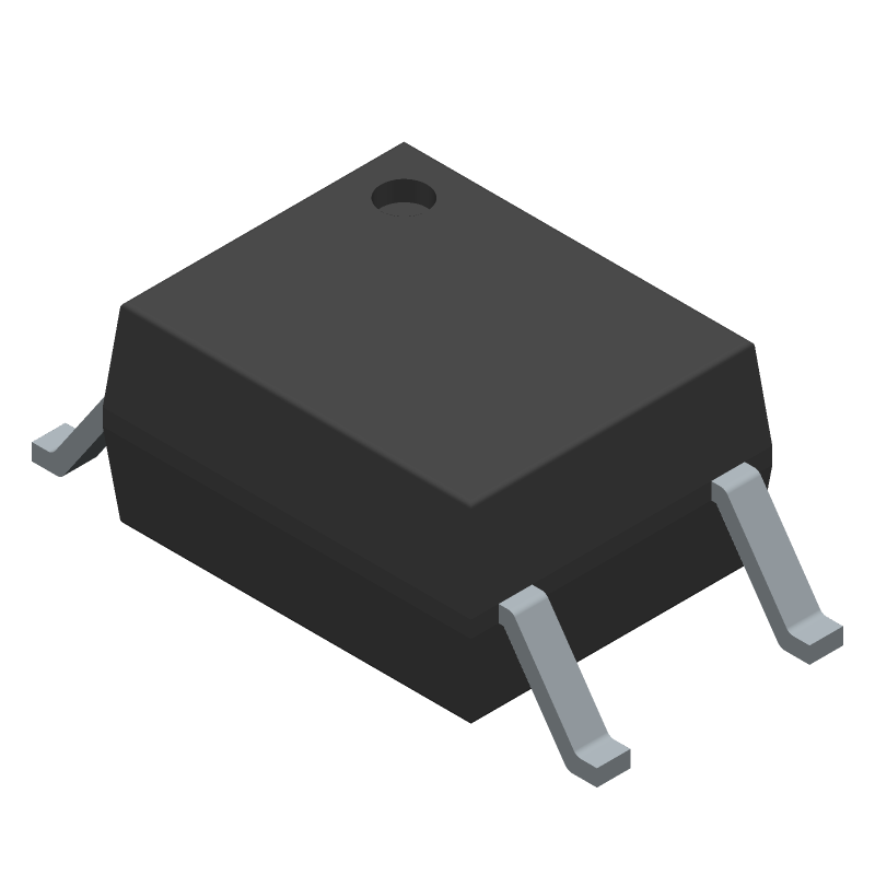 AC Input, Transistor Output Optocoupler, 3.75kV Isolation, SOP-4