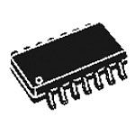 50Mbps Line Transceiver, 1 Tx/1 Rx, Diff Out, 5V, SOIC
