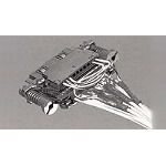 Backshell 90° Electroless Nickel 1 Shell Size Aluminum