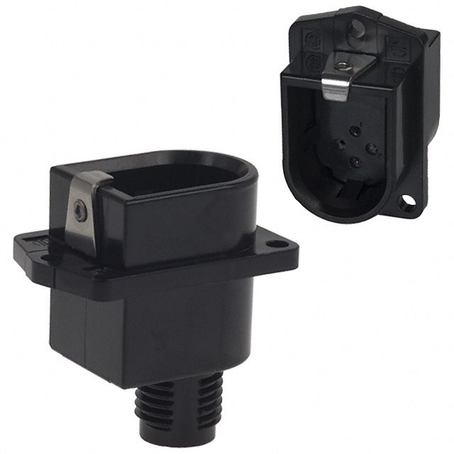 Connector Accessories Housing Straight Thermoplastic Black