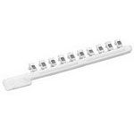 Connector Accessories Same Small Letters Marked Marking Strip/Marking Tag Polyamide 66/6 White