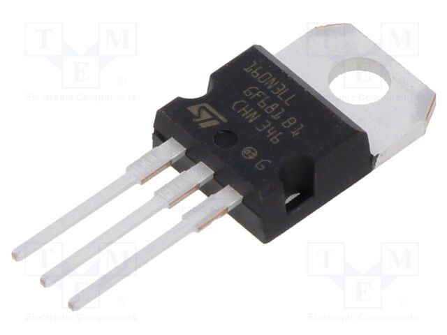 N-channel 30 V, 2.5 mOhm typ., 120 A, STripFET H6 Power MOSFET in a TO-220 package