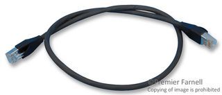 Cable Assembly Cat 5e Patch 0.61m 26AWG RJ-45 to RJ-45 8 to 8 POS PL-PL