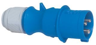 CEENORM         21001-TLS             Power Entry Connector, 16 A, 240 V, Plug, 1 Outlet, Cable Mount