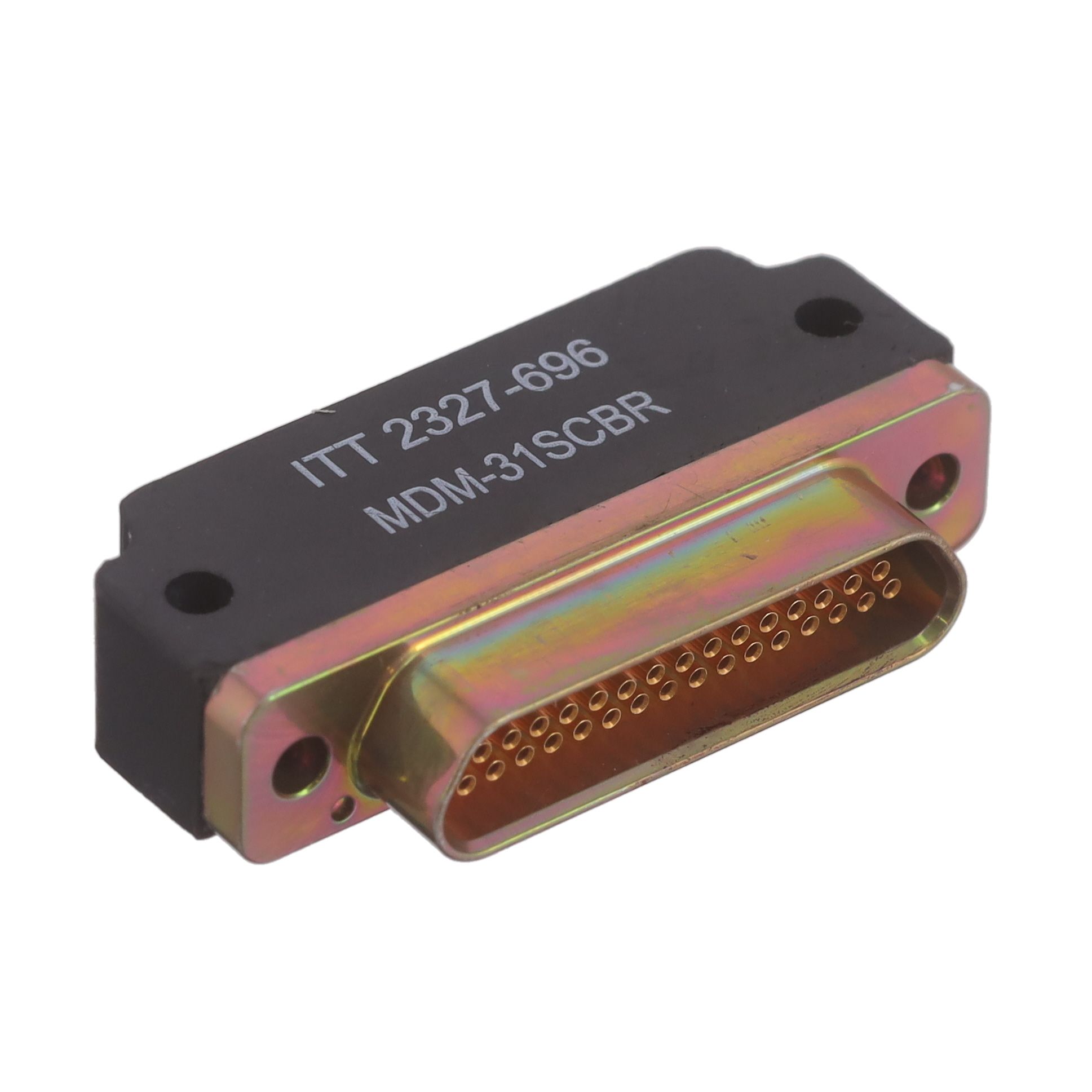 Conn Micro D-Subminiature SKT 31 POS Solder RA Thru-Hole 31 Terminal 1 Port