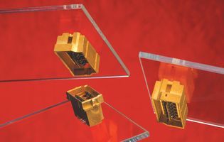 24 Pos 1.2mm Pitch Vertical SMD Plug Connector, 1.5A, 30V, Gold Brass