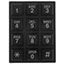 SWITCH KEYPAD 12 KEY 0.01A 24V