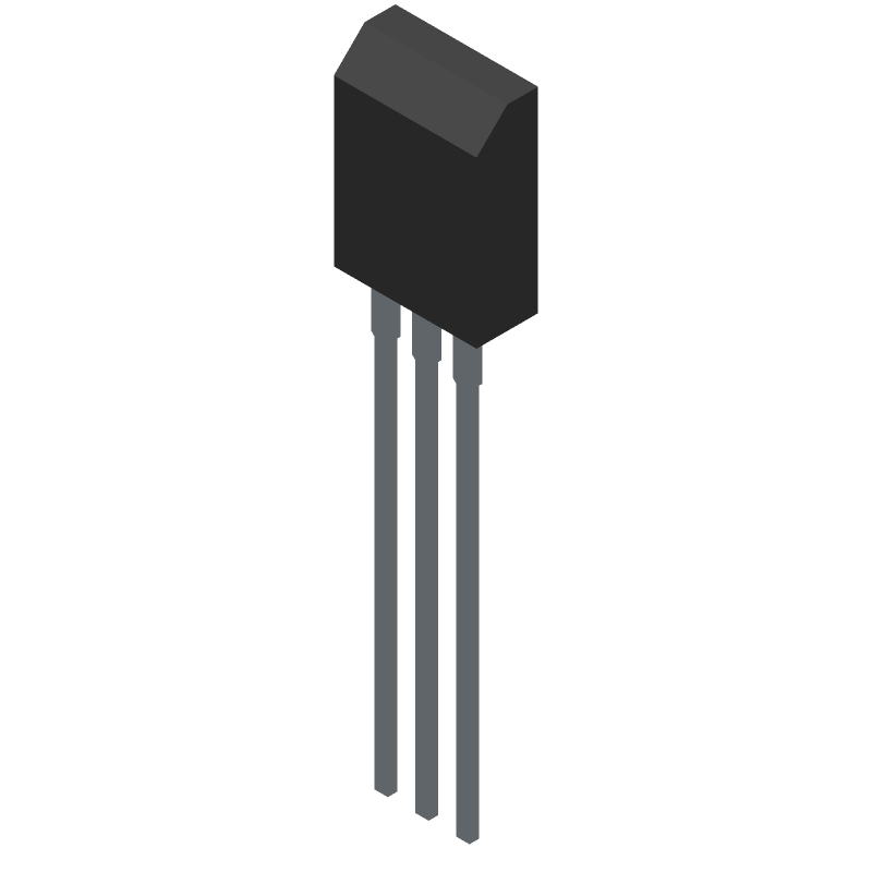 NPN BJT Transistor, 300V VCEO, 100mA IC, 150MHz, TO-126