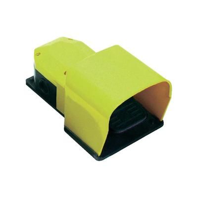 Foot switch 250 Vac 6 A 1-pedal + protective cover