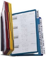 Durable Wall Mounted 20 Panel Literature & Artwork Display Folder